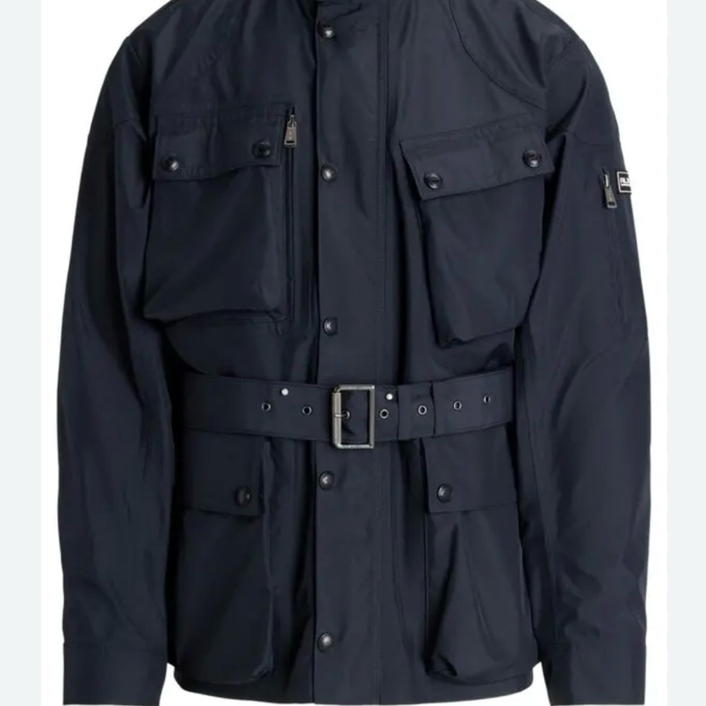 RLX Ralph Lauren Navy Belted Field Jacket